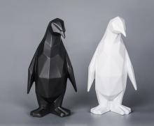 北歐風格家居擺件企鵝雕塑_濱州宏景雕塑有限公司